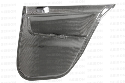 Seibon DP0809MITEVOX-R - Carbon, , Carbon fiber rear door panels for 2008-2015 Mitsubishi Lancer EVO X Seibon DP0809MITEVOX-R - Carbon, , Carbon fiber rear door panels for 2008-2015 Mitsubishi Lancer EVO X