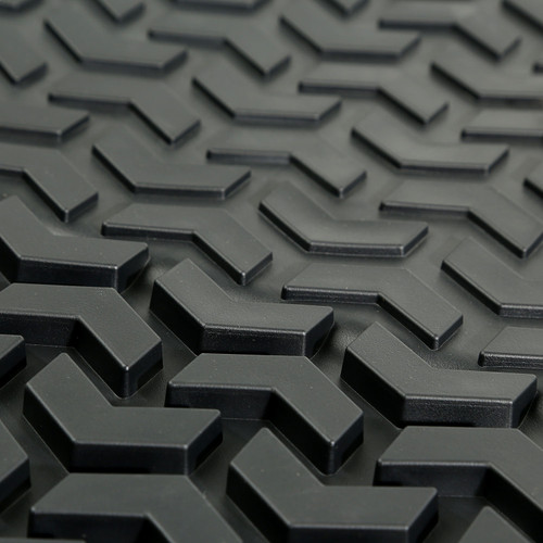 Rugged Ridge 82901.21 - Floor Liner Front Black 2007-2013 Chevrolet / GMC Silverado / Sierra 1500 Regular Cab