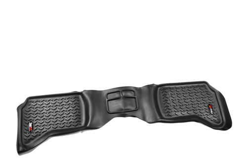 Rugged Ridge 82953.10 - Floor Liner Rear Black 2002-2018 Dodge Ram 1500 Quad Cab
