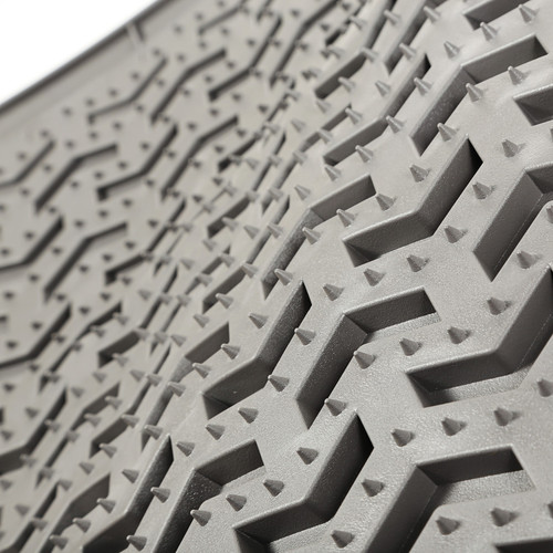 Rugged Ridge 84903.05 - Floor Liners, Front, Gray; 12-16 Dodge Ram 1500/2500/3500 Reg/Quad