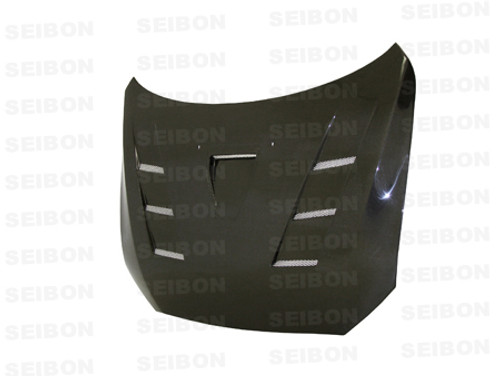 Seibon HD0809MITEVOX-TS - 08-12 Mitsubishi Evo X TS-style Carbon Fiber Hood Seibon HD0809MITEVOX-TS - 08-12 Mitsubishi Evo X TS-style Carbon Fiber Hood