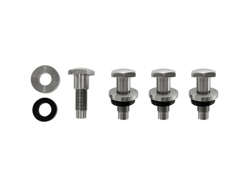 Scott Drake 382627-AK - Seat Belt Bolt Kit Stainless Steel