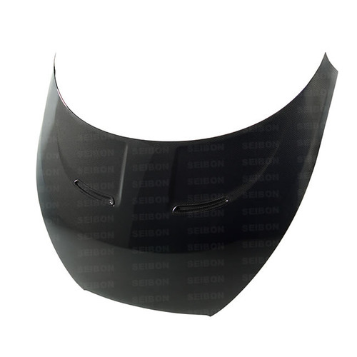 Seibon HD1213HYVEL-OE - 12-13 Hyundai Veloster 2 Door Hatchback OEM Carbon Fiber Hood