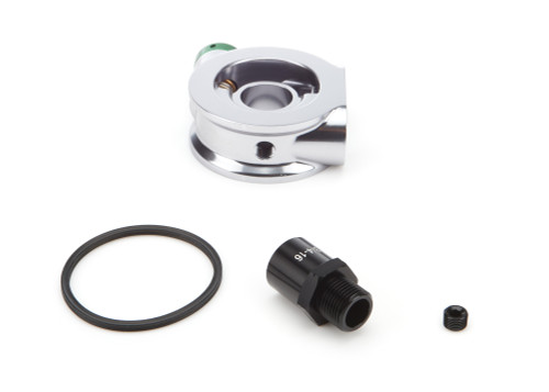 Setrab Oil Coolers 19-SPTB76-34-180-22 - Billet Alm Sandwich Oil Filter Adapter 3/4-16