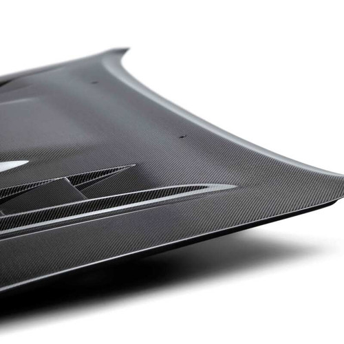 Seibon HD12TYTA-TS - 12-15 Toyota Tacoma TS-Style Carbon Fiber Hood