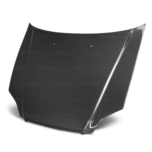 Seibon HD9698HDCV-OE - 96-98 Honda Civic OEM Carbon Fiber Hood
