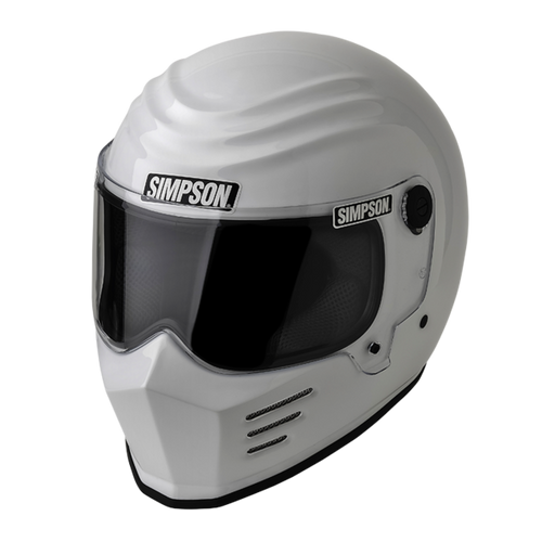Simpson Motorcycle 28315S1 - Outlaw Bandit Helmet - White
