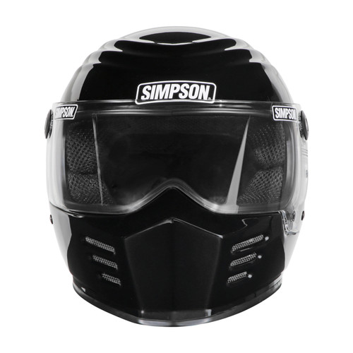 Simpson Motorcycle 28315XS2 - Outlaw Bandit Helmet - Black