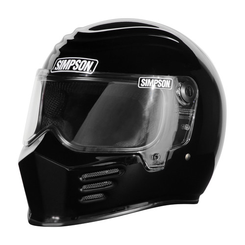 Simpson Motorcycle 28315XX2 - Outlaw Bandit Helmet - Black