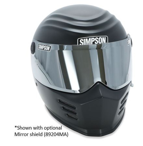 Simpson Motorcycle 28315XX8 - Outlaw Bandit Helmet - Flat Black