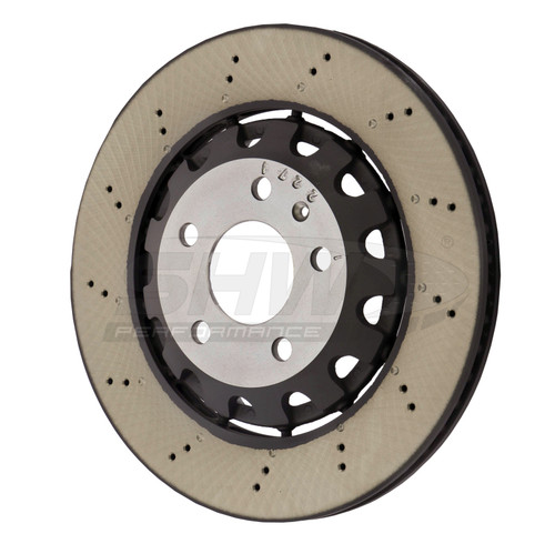 SHW Performance ARX49211 - SHW 18-20 Audi RS5 2.9L (Excl Ceramic Brakes) Rear Smooth Lightweight Brake Rotor (8W0615601G)