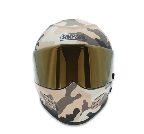 Simpson Motorcycle GBDLSAND - Ghost Bandit Helmet - Sandbox