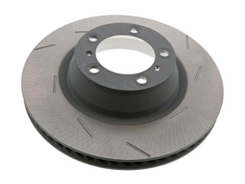 SHW Performance TFX30006 - SHW 05-11 Mercedes-Benz G55 AMG 5.5L Front Slotted Monobloc Brake Rotor (4634210412-64)