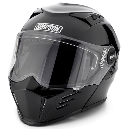 Simpson Motorcycle M59XS2 - Mod Bandit Helmet - Black