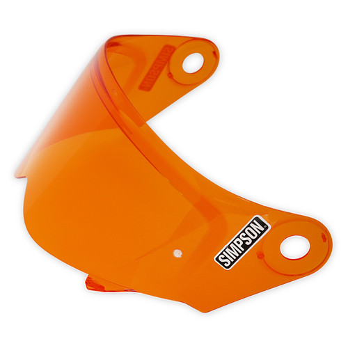 Simpson Motorcycle MBASE - MOD BANDIT HELMET OPTIONAL SHIELD - AMBER