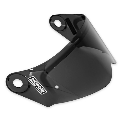 Simpson Motorcycle MBSSE - Mod Bandit Helmet Optional Shield - Dark Smoke