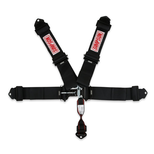 Simpson Safety 13LD5WB - Simpson Latch & Link Harness 3" Double Pull down SFI 16.1