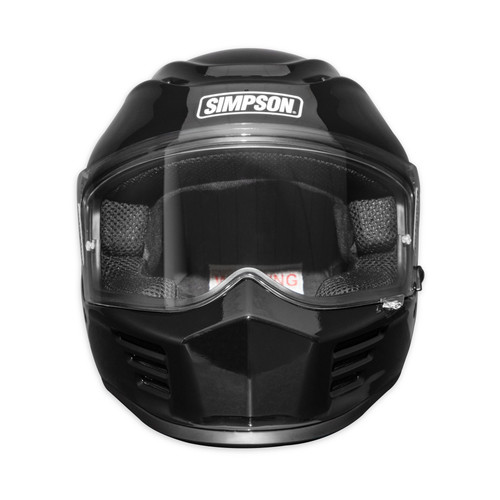 Simpson Motorcycle SPBM2 - Speed Bandit Helmet - Black