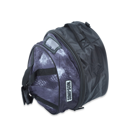 Simpson Safety 23605 - Simpson Racing Helmet and FHR Bag 23