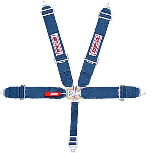 Simpson Safety 29061R - Simpson Racing STD. Latch & Link 5pt. Harness Simpson Safety 29061R - Simpson Racing STD. Latch & Link 5pt. Harness