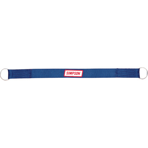 Simpson Safety 35011BK - Simpson Racing Axle Straps