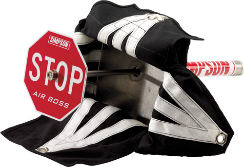 Simpson Safety 42041BL - Air Boss 10' Parachute incl. Launcher