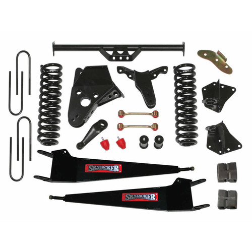 Skyjacker 236BHK-A - Bronco II Lift Kit 6 Inch Lift 84-90 Bronco II Includes Front Springs Radius Arm Brackets Pitman Arm Bump Stops Sway Bar End Links Rear U Bolt Kit Rear Blocks