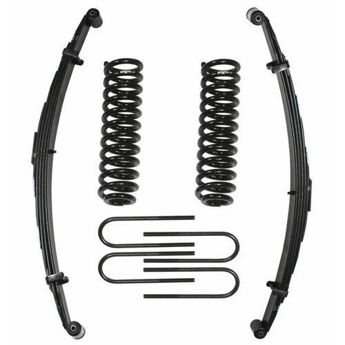 Skyjacker 182BKS - Bronco Lift Kit 1.5-2 Inch Lift 80-96 Bronco Includes Front/Rear Springs Rear U Bolt Kit