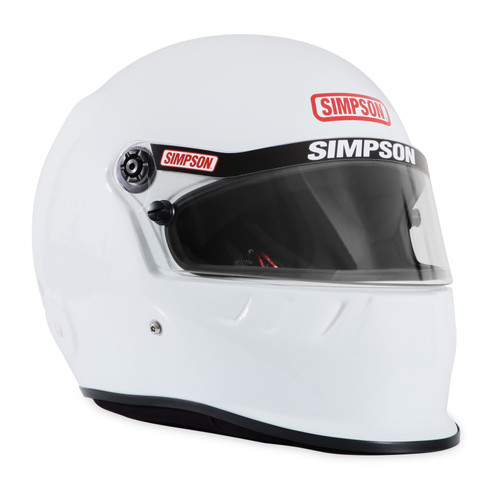 Simpson Safety 7950011 - Simpson Racing SD1 Helmet - S - White
