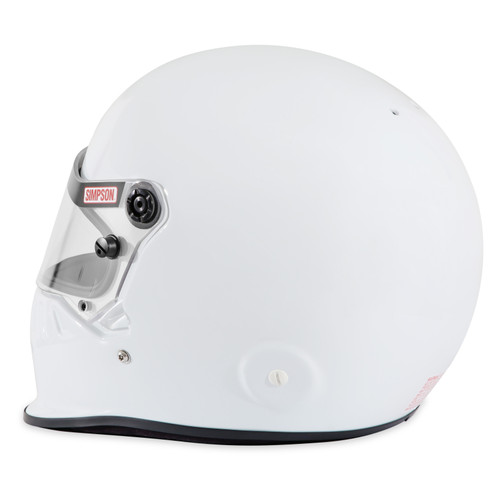 Simpson Safety 7950031 - Simpson Racing SD1 Helmet - L - White