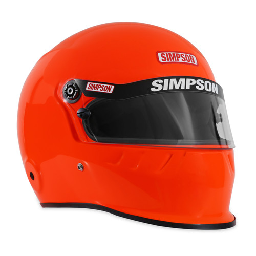 Simpson Safety 795001S - Simpson Racing SD1 Helmet - S - Safety Orange