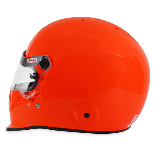 Simpson Safety 795004S - Simpson Racing SD1 Helmet - XL - Safety Orange