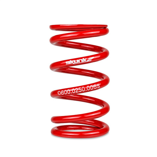 Skunk2 521-99-1090 - Universal Race Spring (Straight) - 6 in.L - 2.5 in.ID - 6kg/mm (0600.250.006S)