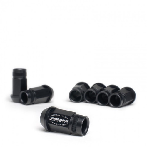 Skunk2 520-99-0855 - 12 x 1.5 Forged Lug Nut Set (Black Series) (20 Pcs.)