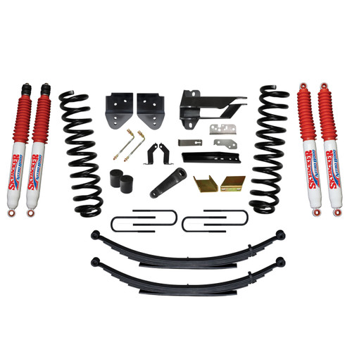 Skyjacker F17601KS-N - Suspension Lift Kit w/Shock 6 Inch Lift Incl. Front Coil Springs Rear Leaf Springs Nitro 8000 17-19 Ford F-250/ F-350 Super Duty Gas