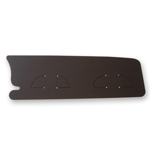 Scott Drake C7ZZ-6511228-A - 67-68 Trunk Filler Board (Black Chipboard)