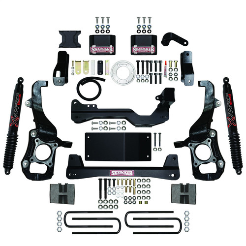 Skyjacker F2145BKB - 4.5 in. Suspension Lift Kit With Black Max Shocks