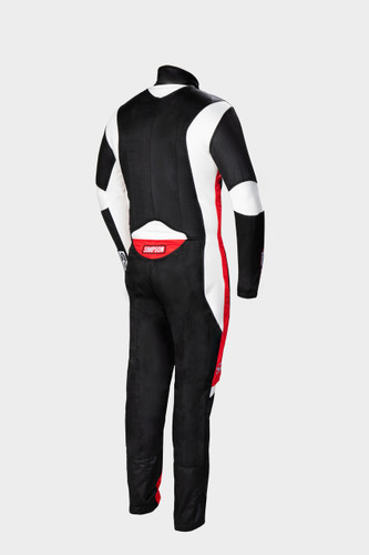 Simpson Safety SC02201 - Supercoil Racing Suit Black - MD