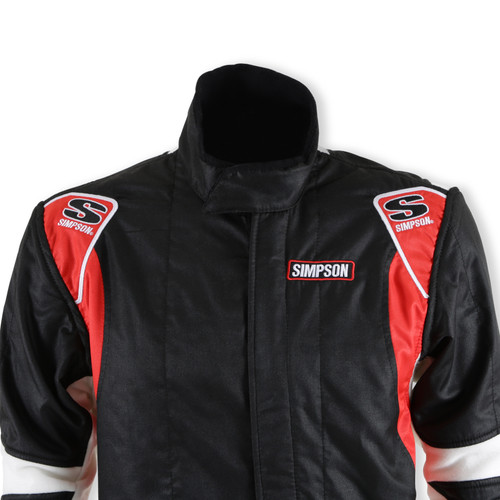 Simpson Safety SC02401 - Supercoil Racing Suit Black - XL