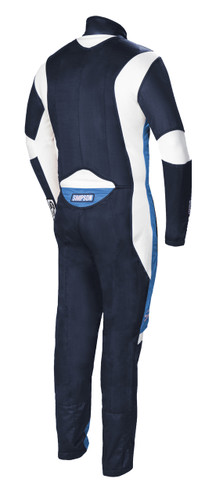 Simpson Safety SC04201 - Supercoil Racing Suit Blue - MD