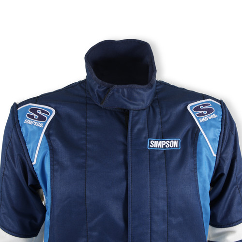 Simpson Safety SC04301 - Supercoil Racing Suit Blue - LG