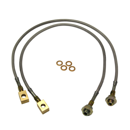 Skyjacker FBL18 - Stainless Steel Brake Line 70-78 Blazer/Pickup Front 7200 GVWR Or Less Lift Height 6-8 Inch Pair