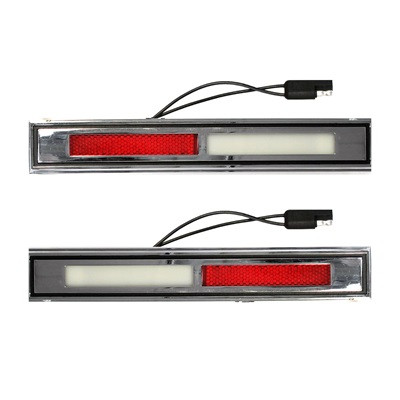 Scott Drake C9WY-13776-7-A - Deluxe Door Light Assembly (Pair)