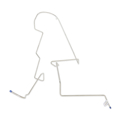 Scott Drake MLG002S - Tank to Pump Fuel Line 5/16" (Stainless)