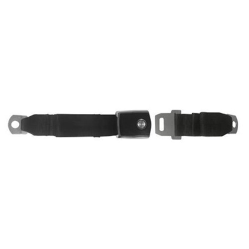 Scott Drake SB-BK-68-C - 68-70 Concours Deluxe Black Seat Belt