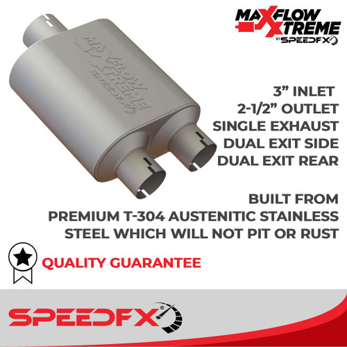 SpeedFx 50301 - 3 Inch Inlet Diameter