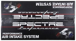 Spectre 9089 - 2018 Jeep Wrangler V6-3.6L F/I Air Intake Kit - Polished w/Red Filter