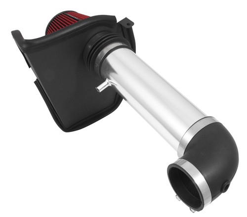 Spectre 9036 - 11-17 Dodge Challenger/Charger 5.7L V8 Air Intake Kit - Polished w/Red Filter