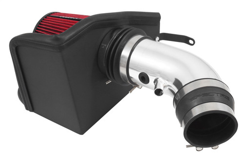 Spectre 9039 - 12-18 Jeep Grand Cherokee V8-6.4L F/I Air Intake Kit - Polished w/Red Filter