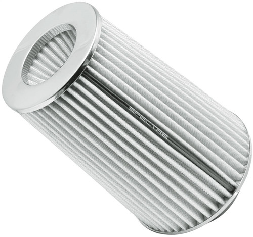 Spectre 9738 - Adjustable Conical Air Filter 9-1/2in. Tall (Fits 3in. / 3-1/2in. / 4in. Tubes) - White